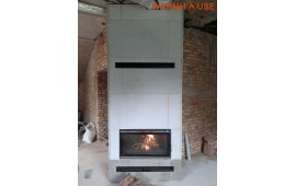 Обігрів заміського будинку каміном Kawmet W16 (16.3 kW)