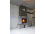 Камінна топка Uniflam 700 Lux Eco з шибером монтаж