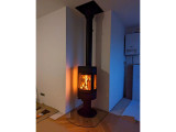 Монтаж самостійної дизайнерської печі каміна Dovre Astro 4