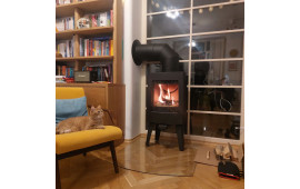 Піч камін Dovre Sense 103 монтаж