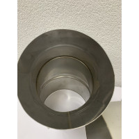 Колено 45° одностенное AISI 304 (0.55mm) 