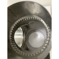 Тройник 90° одностенный AISI 304 (0.55mm) 