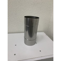 Труба одностенная L=250мм AISI 304 (0.55mm)