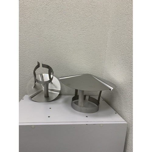 Закінчення на димохід - дашок (грибок) AISI 304 (0.55mm) з нержавійки