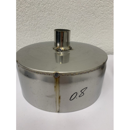 Сборник конденсата в тройник одностенный AISI 304 (0.8mm) Сборник конденсата в тройник одностенный AISI 304 (0.8mm)