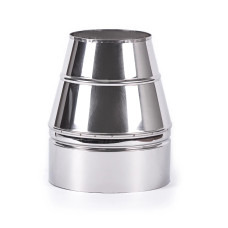 Конус термо дымоходный AISI 321 (1mm) нерж/нерж