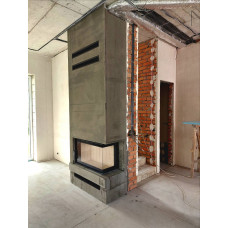 Камінна топка кутова SAVEN Energy 85*50*47R (17,0 kW) ECO