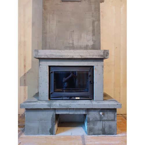 Камін на дрова Uniflam 700 Selenic ECO з шибером класичного типу Камін на дрова Uniflam 700 Selenic ECO з шибером класичного типу