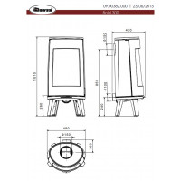 Піч камінна Dovre BOLD 300