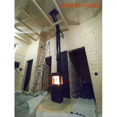 Елегантна камінна піч Dovre Sense 203: поєднання стилю та комфорту Елегантна камінна піч Dovre Sense 203: поєднання стилю та комфорту