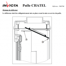 Печь каминная Invicta Chatel antracyt