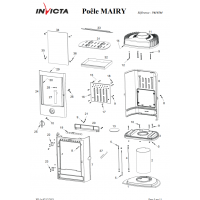Піч камінна Invicta Mairy antracyt
