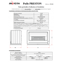 Піч камінна Invicta Preston antracyt