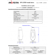 Печь каминная Invicta Ovatio