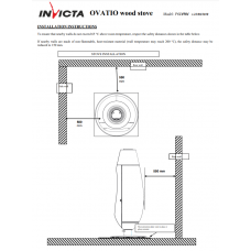 Печь каминная Invicta Ovatio