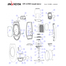 Печь каминная Invicta Ovatio