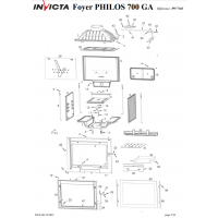 Камінна топка Invicta Philos 700 шибер Grand Angle