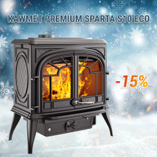 Чугунная печь KAWMET Premium S10 SPARTA (13.9 kW) ECO