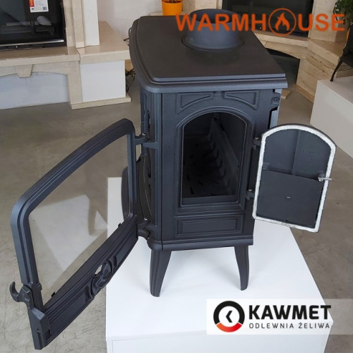 Піч камін з чавуну на дрова та брикети KAWMET Premium S14 SELENA (6.5 kW) ECO конвекційна ➡️ магазин камінів Львів Піч камін з чавуну на дрова та брикети KAWMET Premium S14 SELENA (6.5 kW) ECO конвекційна ➡️ магазин камінів Львів