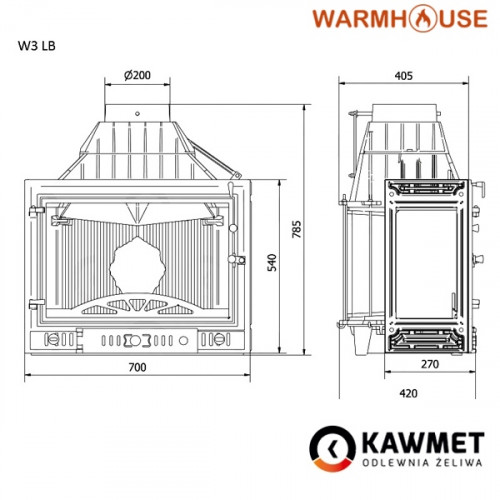 Камінна топка KAWMET W3 трьохстороння (16.7 kW)➡️купити Львів➡️доставка Черкаси, Золотоноша, Лубни Камінна топка KAWMET W3 трьохстороння (16.7 kW)➡️купити Львів➡️доставка Черкаси, Золотоноша, Лубни
