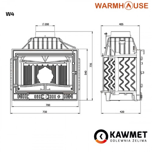 Камінна топка KAWMET W4 (14.5 kW)➡️купити Львів➡️доставка Вінниця, Іллінці, Козятин, Гайсин, Ладижин Камінна топка KAWMET W4 (14.5 kW)➡️купити Львів➡️доставка Вінниця, Іллінці, Козятин, Гайсин, Ладижин