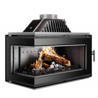 Камінна топка KAWMET W16 LB Black (13.5 kW) ECO