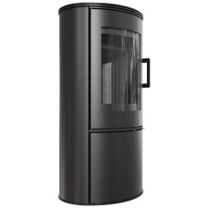 Печь каминная Kratki Koza AB S/DR black thermotec