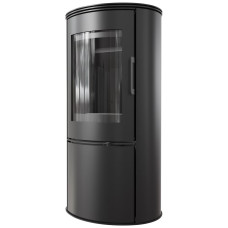 Печь каминная Kratki Koza AB S/DR black thermotec