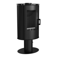 Печь каминная Kratki Koza AB S/N/DR black thermotec