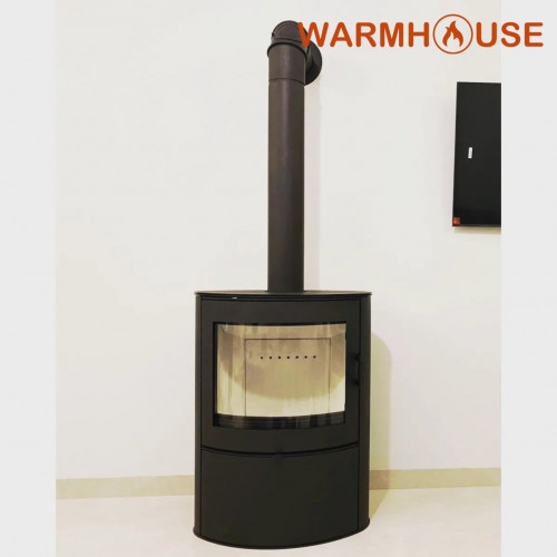 Дров'яна сталева пічка камінна Kratki Koza AB 2 Ø 150мм / 10 кВт ➡️ магазин WARMHOUSE Львів