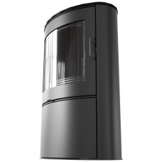 Печь каминная Kratki Koza AB S 2 black thermotec