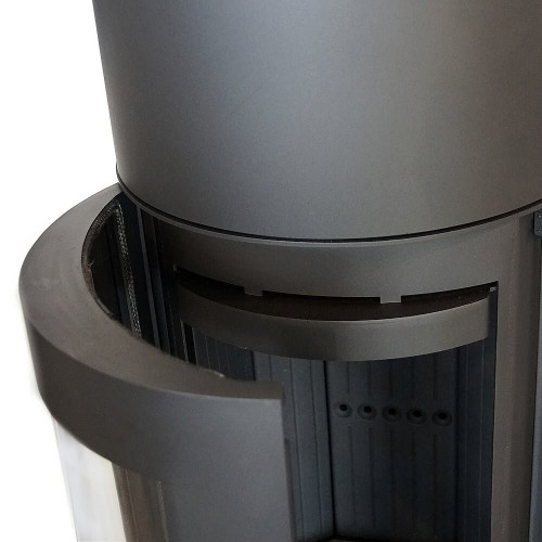 Сталева піч на дровах Antares black thermotec Ø 150мм / 10 кВт ➡️ купити в магазині у Львові WARMHOUSE Сталева піч на дровах Antares black thermotec Ø 150мм / 10 кВт ➡️ купити в магазині у Львові WARMHOUSE
