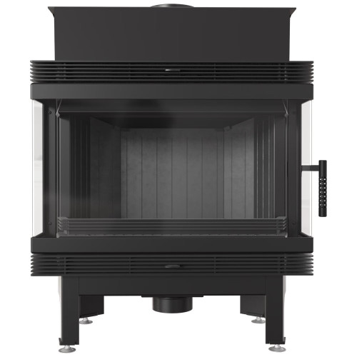 Сталевий камін на дрова Kratki Blanka лівий/правий 11 кВт / Ø 180мм black thermotec ➡️ інтернет - магазин WARMHOUSE Львів Сталевий камін на дрова Kratki Blanka лівий/правий 11 кВт / Ø 180мм black thermotec ➡️ інтернет - магазин WARMHOUSE Львів