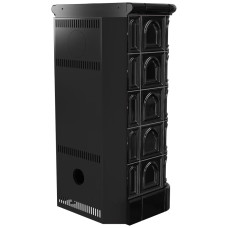 Печь каминная Kratki Blanka кафель черный / black thermotec