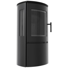Печь каминная Kratki Falcon 9 view black thermotec