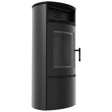 Печь каминная Kratki Falcon 9 w black thermotec