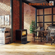 Печь каминная Kartki Juno 12 черная black thermotec