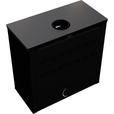 Печь каминная Kartki Juno 12 черная black thermotec