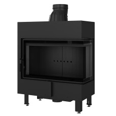 Камінна топка Kratki Lucy 14 права BS black thermotec