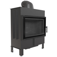 Камінна топка Kratki Lucy 14 black thermotec