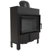Камінна топка Kratki Lucy 14 Slim black thermotec