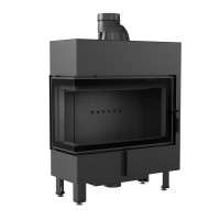 Камінна топка Kratki Lucy 14 Slim ліва BS black thermotec
