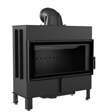 Камінна топка Kratki Lucy 16 black thermotec