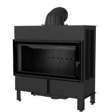 Камінна топка Kratki Lucy 16 black thermotec