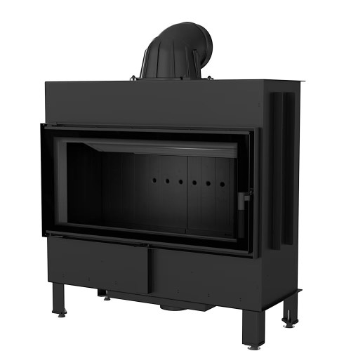Сталевий камін на дрова Kratki Lucy 16 кВт / Ø 200 мм black thermotec ➡️ інтернет - магазин WARMHOUSE Львів Сталевий камін на дрова Kratki Lucy 16 кВт / Ø 200 мм black thermotec ➡️ інтернет - магазин WARMHOUSE Львів