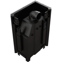 Камінна топка Kratki MBA 17 ліва BS гільйотина black thermotec