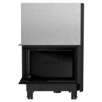 Камінна топка Kratki MBA 17 ліва BS гільйотина black thermotec