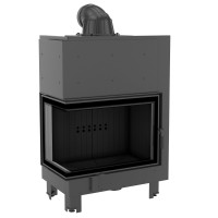 Камінна топка Kratki MBA 17 ліва BS black thermotec