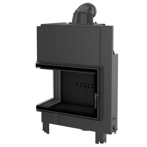 Сталевий камін Kratki MBA лівий 17 кВт / Ø 200 мм black thermotec ➡️ інтернет - магазин WARMHOUSE Львів Сталевий камін Kratki MBA лівий 17 кВт / Ø 200 мм black thermotec ➡️ інтернет - магазин WARMHOUSE Львів