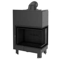 Камінна топка Kratki MBA 17 права BS black thermotec